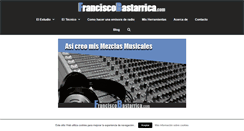 Desktop Screenshot of franciscobastarrica.com
